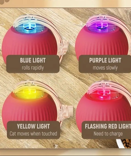 Smart Interactive Cat Toy Ball