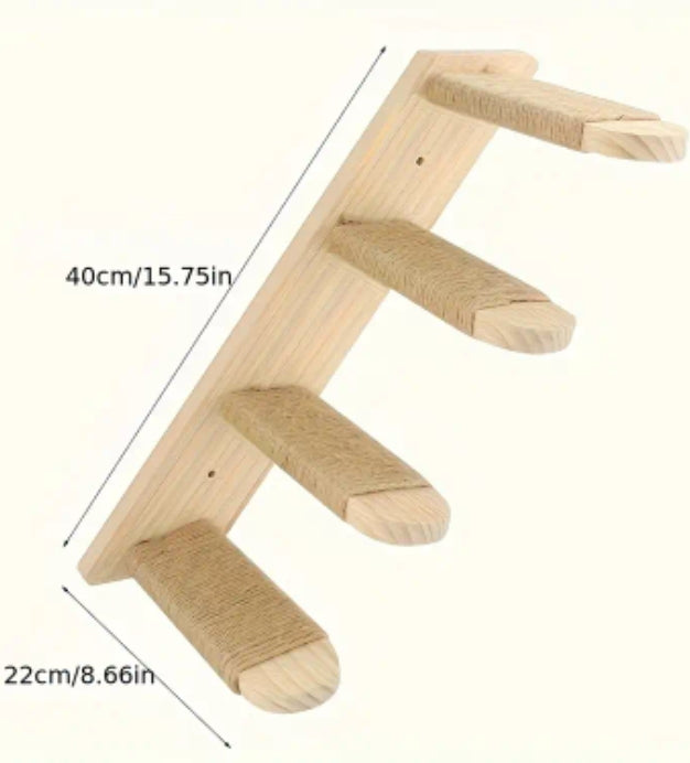 Wooden Cat Climbing Frame