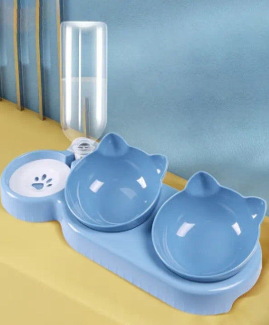 3 in 1 Cat Feeding Station