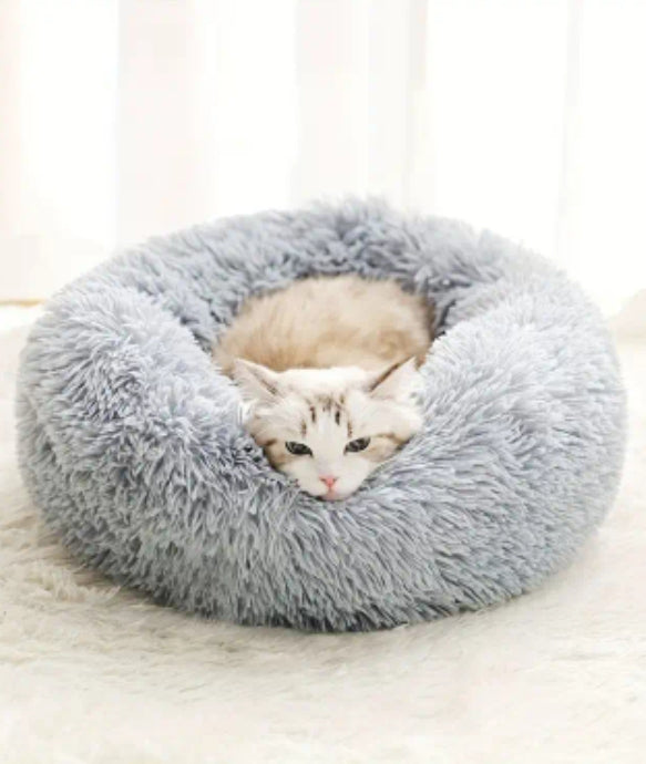 Soft Plush Round Pet Bed