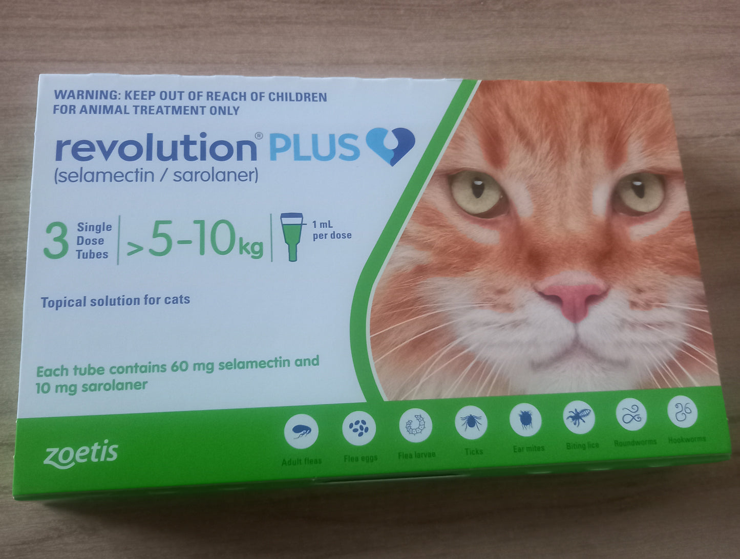 Revolution Plus 3 pack 5-10kg SPECIAL PRICE!