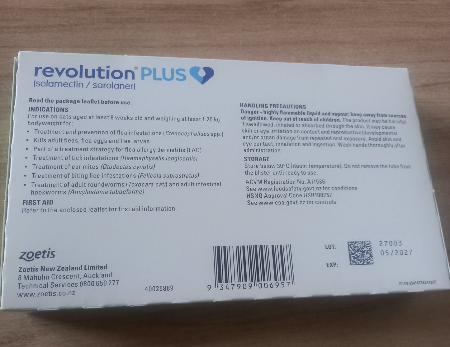 Revolution Plus 3 pack 5-10kg SPECIAL PRICE!