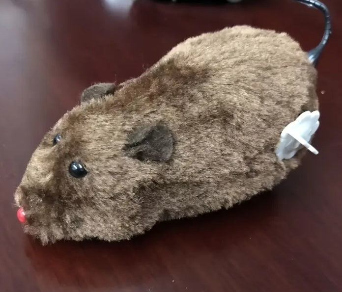 Wind Up Running Rat Toy