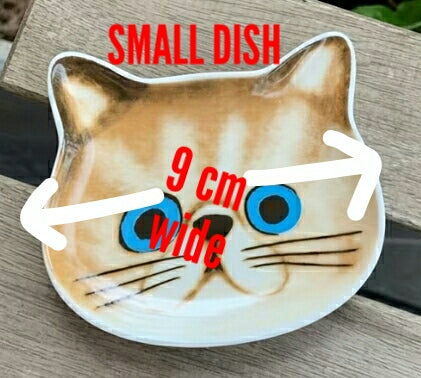 Small Ceramic Cat Dish