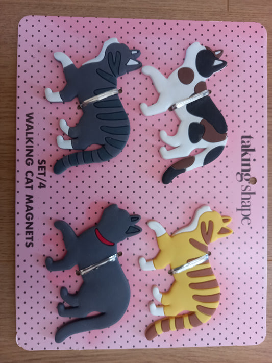 Cat Magnets 4 pack