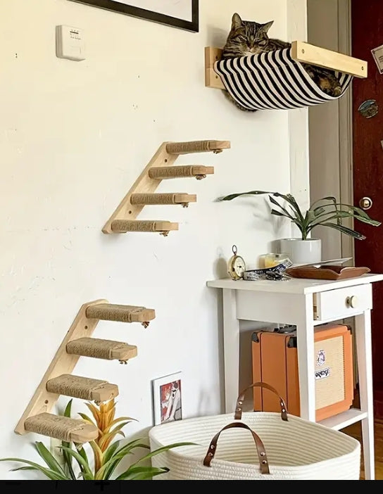 Wooden Cat Climbing Frame