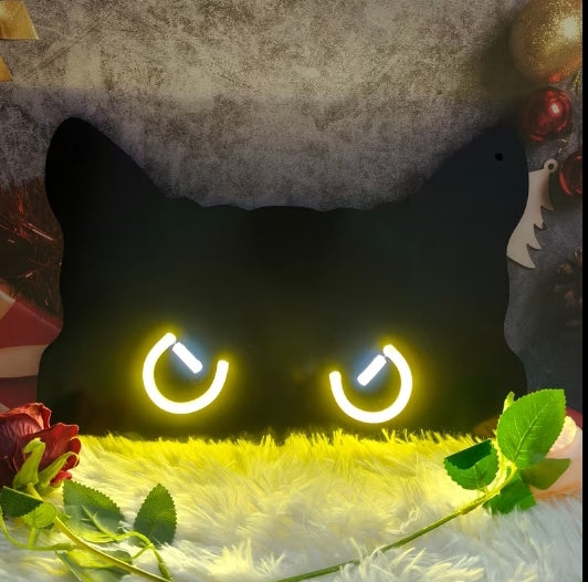 Cats Eye Neon Light
