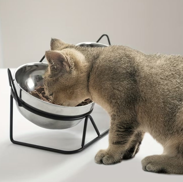 Elevated Cat Bowl Rack