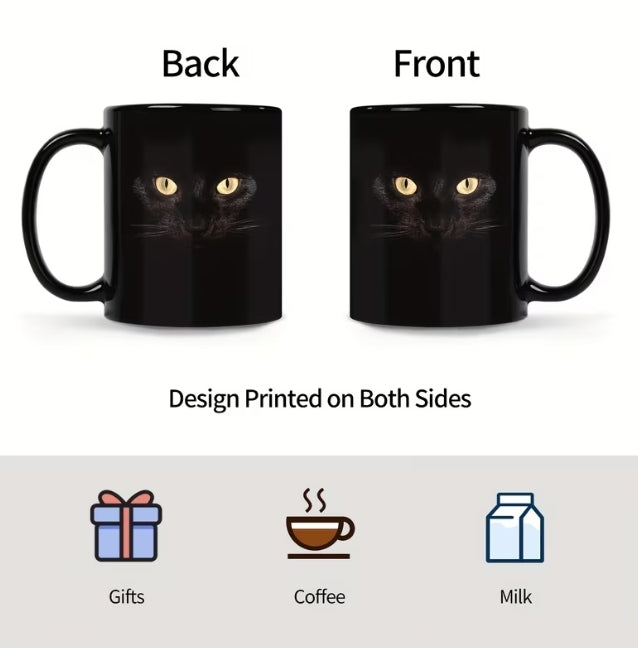 Black Coffee Mug