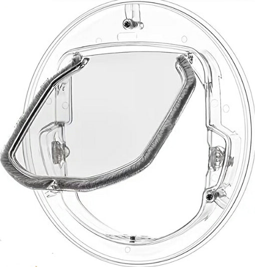 Transparent Cat Door