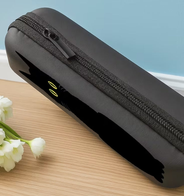 Cute Black Cat Organizer Case