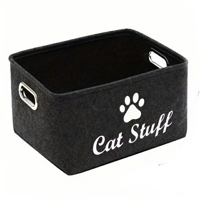 Storage Box for Cat Stuff