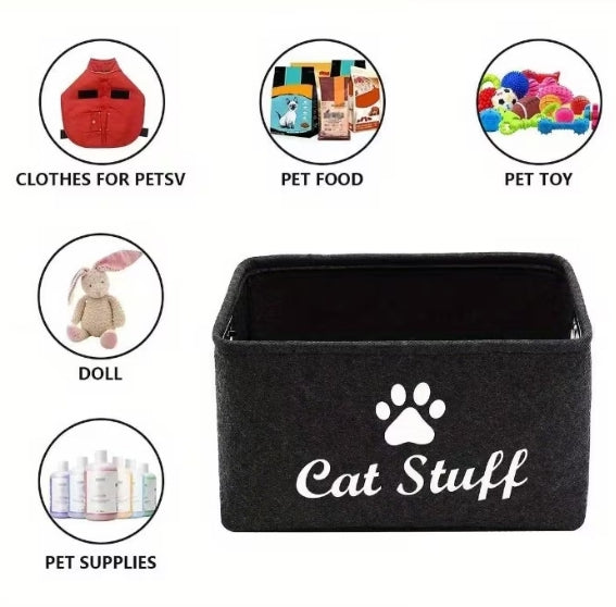 Storage Box for Cat Stuff
