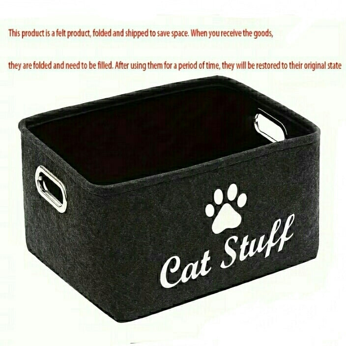 Storage Box for Cat Stuff