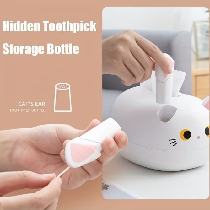 Cat Shaped Tissue Box
