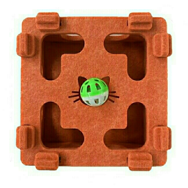 Cat Scratching Board Toy Box
